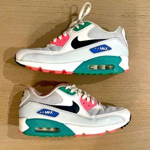 Nike Air Max 95 White with bold color